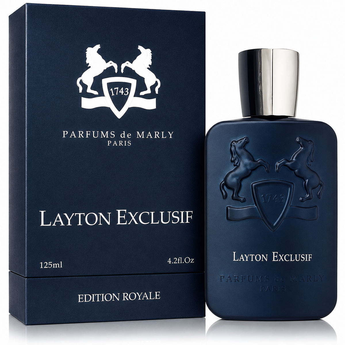 Layton Exclusif by Parfums de Marly Men's Eau de Parfum Spray 4.2 oz / 125 ml