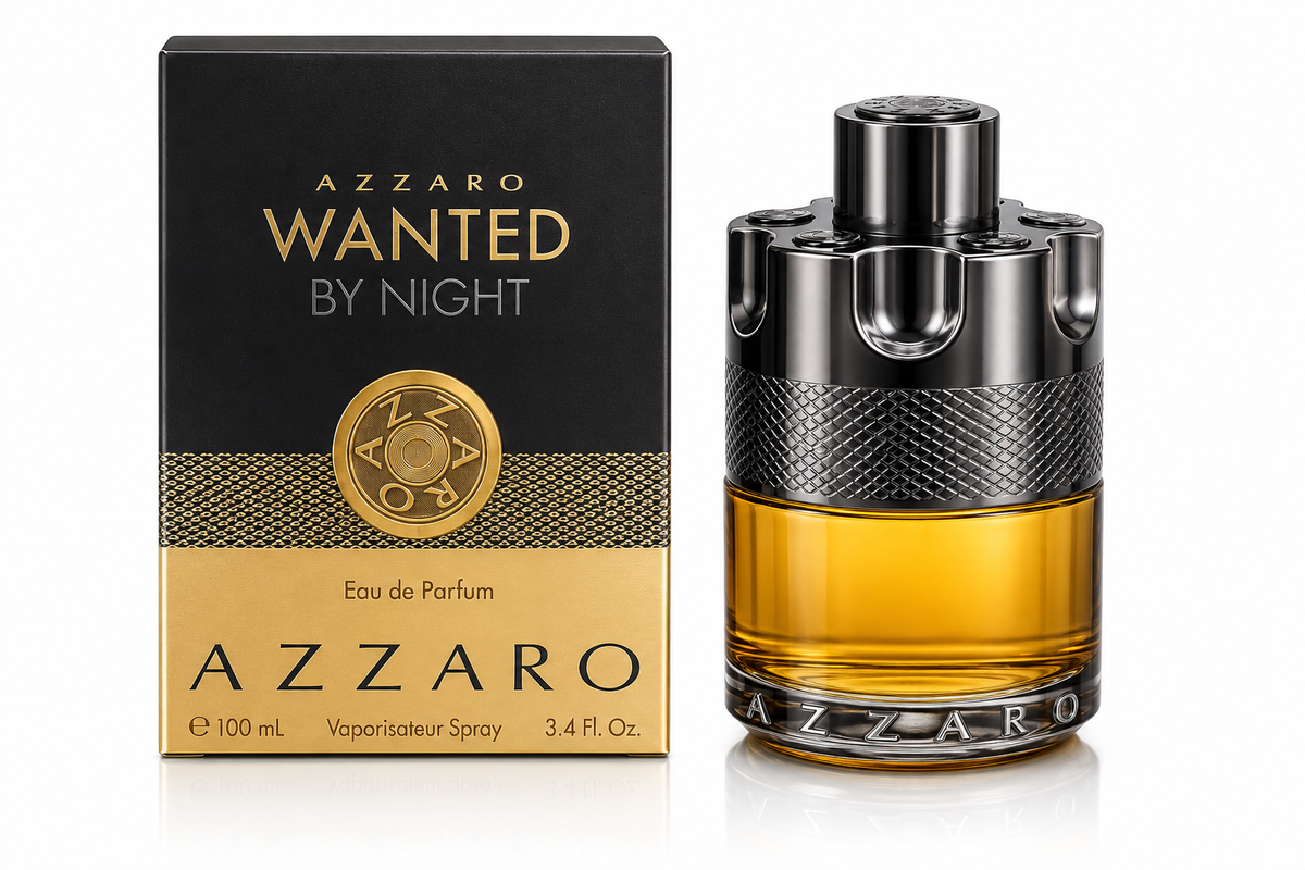 Azzaro Wanted by Night Eau de Parfum Spray for Men 3.4 oz / 100 ml – New in Box