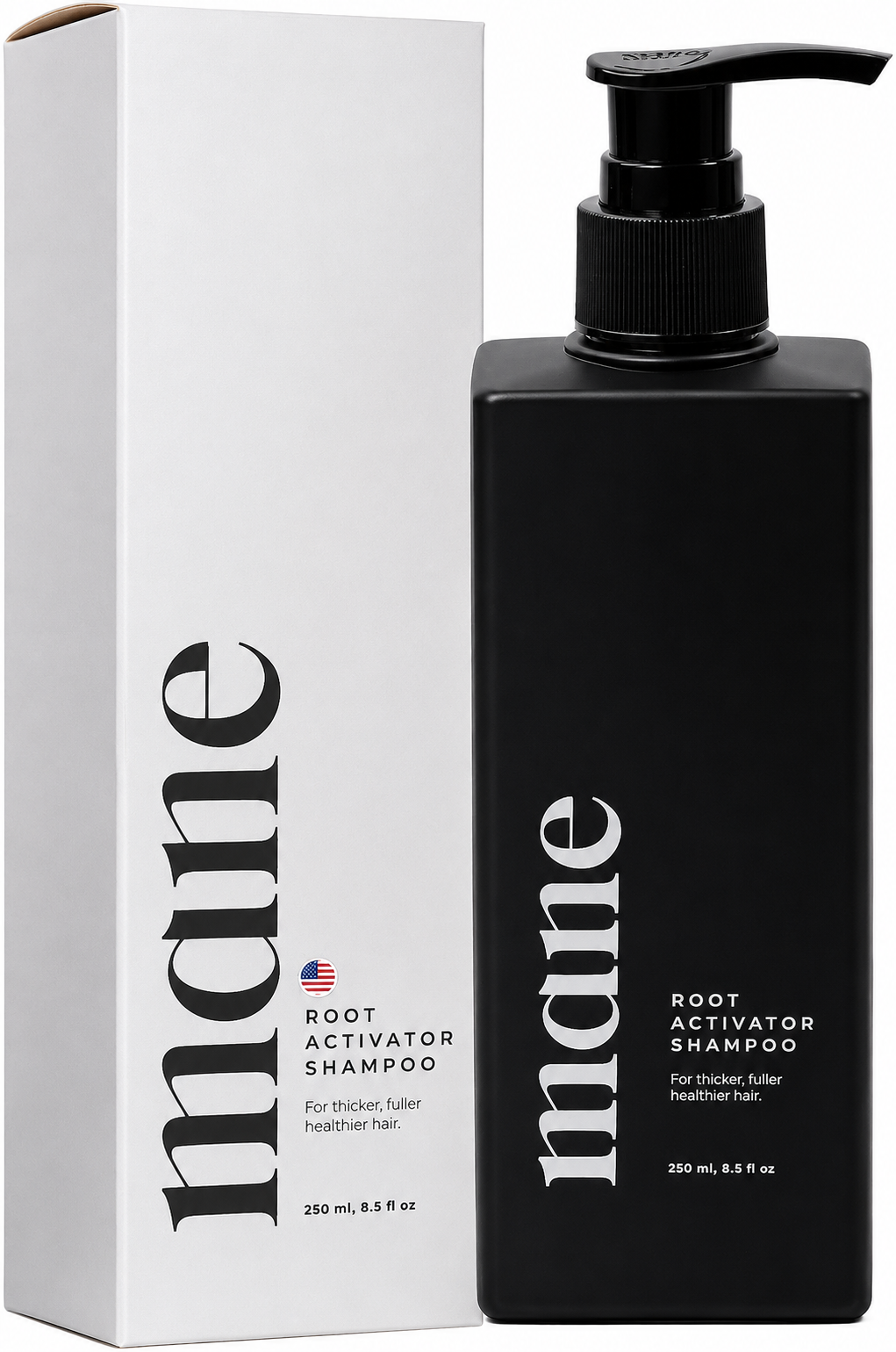 Mane Root Activator Shampoo for Thicker, Fuller Hair 8.5 oz / 250 ml